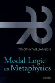 Modal Logic As Metaphysics cover