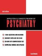 Cover of: Appleton And Langes Review Of Psychiatry