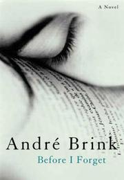 Cover of: Before I Forget by Andre Brink