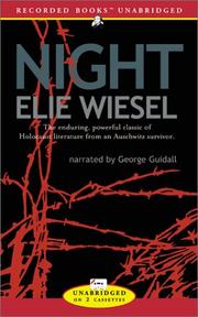 Cover of: Night by Elie Wiesel
