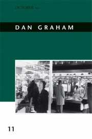 Dan Graham cover