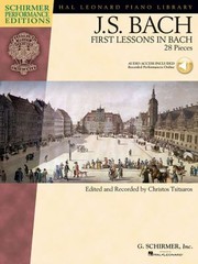 Cover of: First Lessons In Bach 28 Pieces