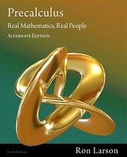 Cover of: Precalculus Real Mathematics Real People