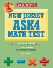 Cover of: New Jersey Ask4 Math Test by 