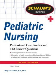 Cover of: Pediatric Nursing by 