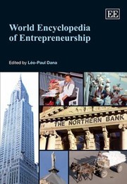 Cover of: World Encyclopedia Of Entrepreneurship