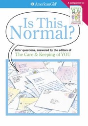 Cover of: Is This Normal Girls Questions