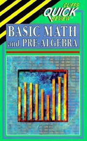 Cover of: Cliffs Quick Review Basic Maths And Prealgebra