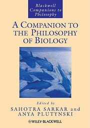 Cover of: A Companion To The Philosophy Of Biology