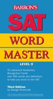 Cover of: Sat Wordmaster Level 2 by 