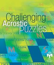 Cover of: Challenging Acrostic Puzzles