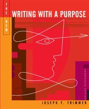 Cover of: The New Writing with a Purpose by 