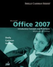Cover of: Microsoft Office 2007 Introductory Concepts And Techniques