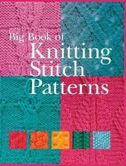 Cover of: Big Book of Knitting Stitch Patterns