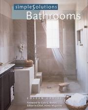 Cover of: Simple Solutions: Bathrooms (Simple Solutions)