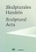 Cover of: Skulpturales Handeln Sculptural Acts