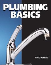 Cover of: Plumbing Basics by Rick Peters