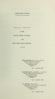 Cover of: [Report 1962]