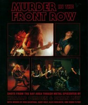 Cover of: Murder In The Front Row