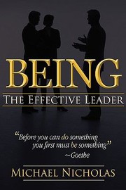 Cover of: Being The Effective Leader