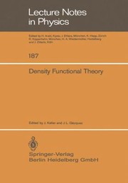 Cover of: Density Functional Theory