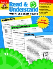 Cover of: Read Understand With Leveled Texts