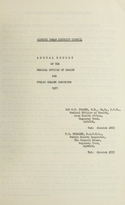 Cover of: [Report 1971]