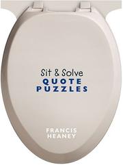 Cover of: Sit & Solve Quote Puzzles