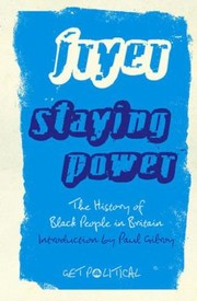 Cover of: Staying Power The History Of Black People In Britain