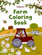 Cover of: Farm Coloring Book With Stickers
