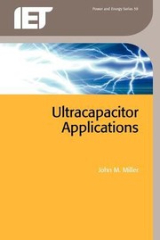 Cover of: Ultracapacitor Applications by 