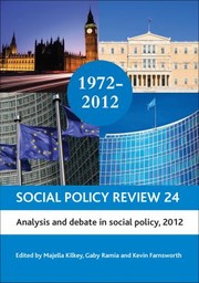 Cover of: Social Policy Review