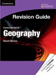 Cover of: Cambridge Igcse Geography Revision Guide