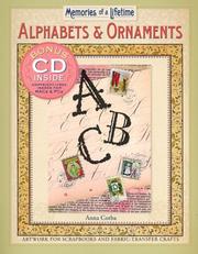 Cover of: Memories of a Lifetime: Alphabets & Ornaments by Anna Corba