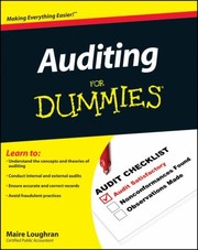 Cover of: Auditing For Dummies by Maire Loughran