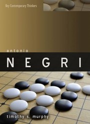 Cover of: Antonio Negri Modernity And The Multitude