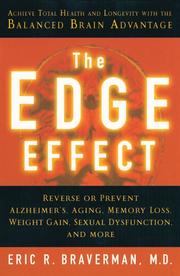 Cover of: The Edge Effect: Achieve Total Health and Longevity with the Balanced Brain Advantage