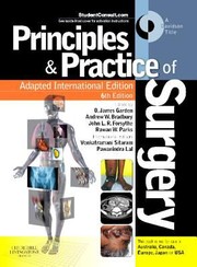 Cover of: Principles Practice Of Surgery