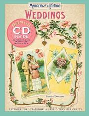 Cover of: Memories of a Lifetime: Weddings: Artwork for Scrapbooks & Fabric-Transfer Crafts (Memories of a Lifetime)