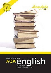 Cover of: Aiming For A In Gcse Aqa English For Specification A by 