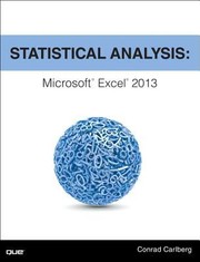Cover of: Statistical Analysis Microsoft Excel 2013