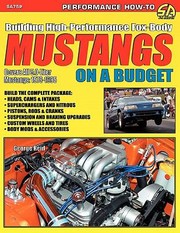 Cover of: Building HighPerformance FoxBody Mustangs on a Budget