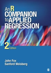 Cover of: An R Companion To Applied Regression