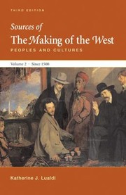 Cover of: Sources Of The Making Of The West Peoples And Cultures