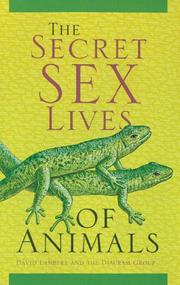Cover of: The Secret Sex Lives of Animals by Diagram Visual, David Lambert