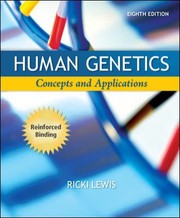 Cover of: Human Genetics Nasta Hardcover Reinforced High School Binding by Ricki Lewis