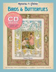 Cover of: Memories of a Lifetime: Birds & Butterflies: Artwork for Scrapbooks & Fabric-Transfer Crafts (Memories of a Lifetime)