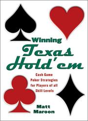 Cover of: Winning Texas Hold 'em