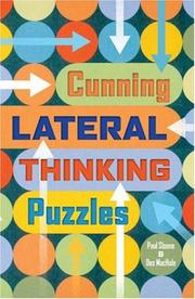 Cover of: Cunning Lateral Thinking Puzzles (Puzzle) by Paul Sloane, Des MacHale