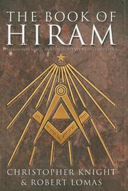 Cover of: The Book of Hiram: Freemasonry, Venus, and the Secret Key to the Life of Jesus